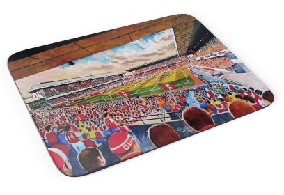 Highbury Stadium Fine Art Mouse Mat - Arsenal FC
